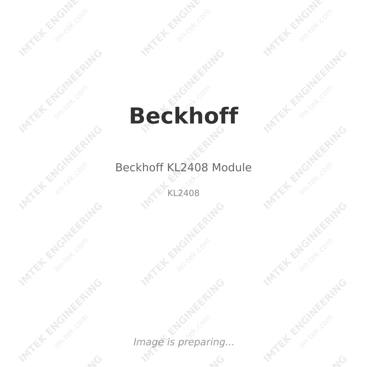 Beckhoff KL2408 Module
