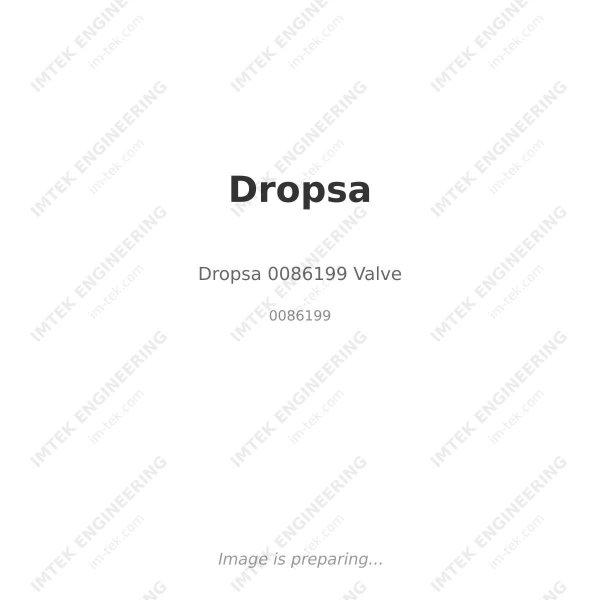 Dropsa 0086199 Valve