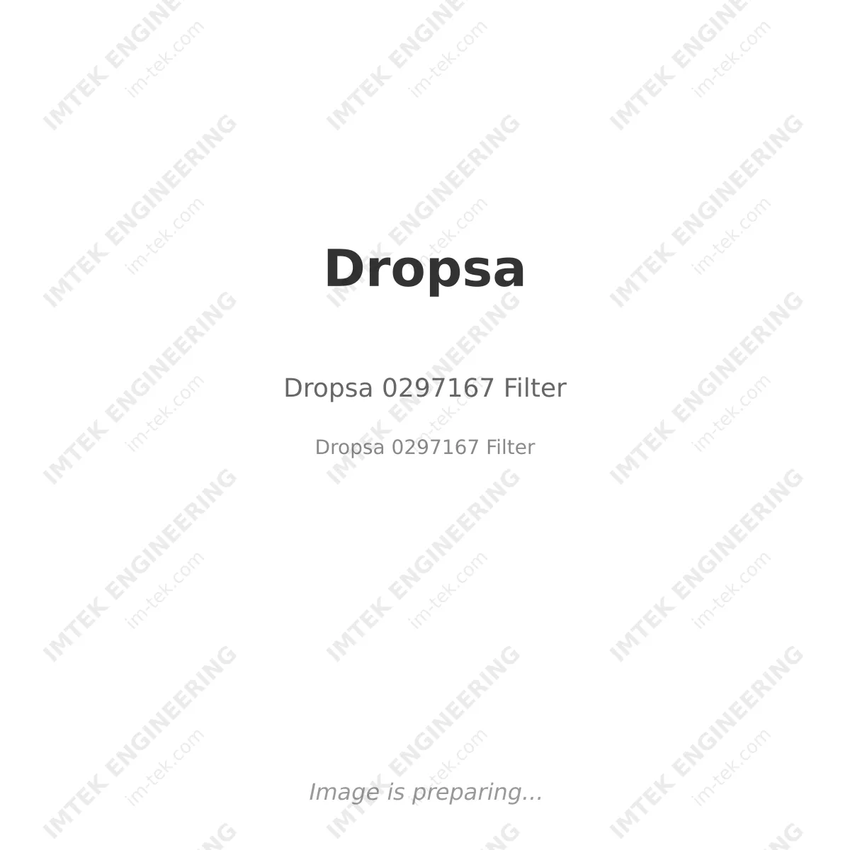 Dropsa 0297167  Filter