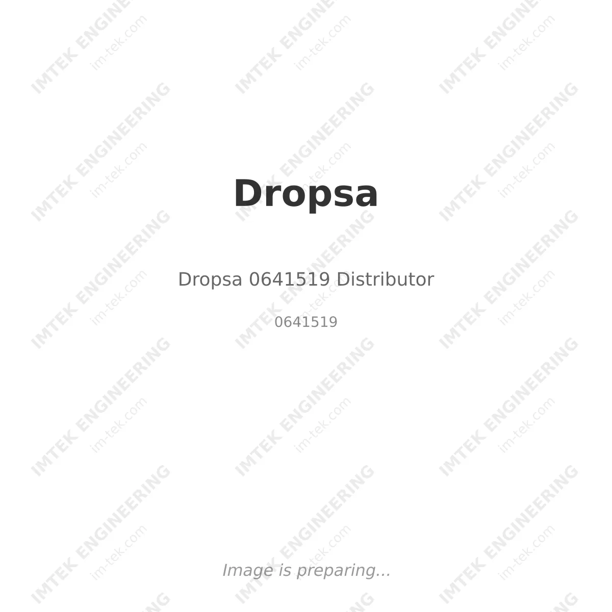 Dropsa 0641519 Distributor