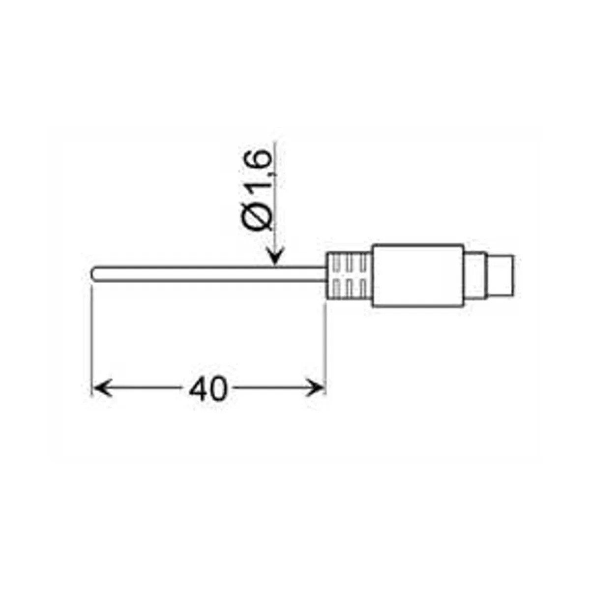 Greisinger GLF401 MINI Pt100 Ambient Air Probe