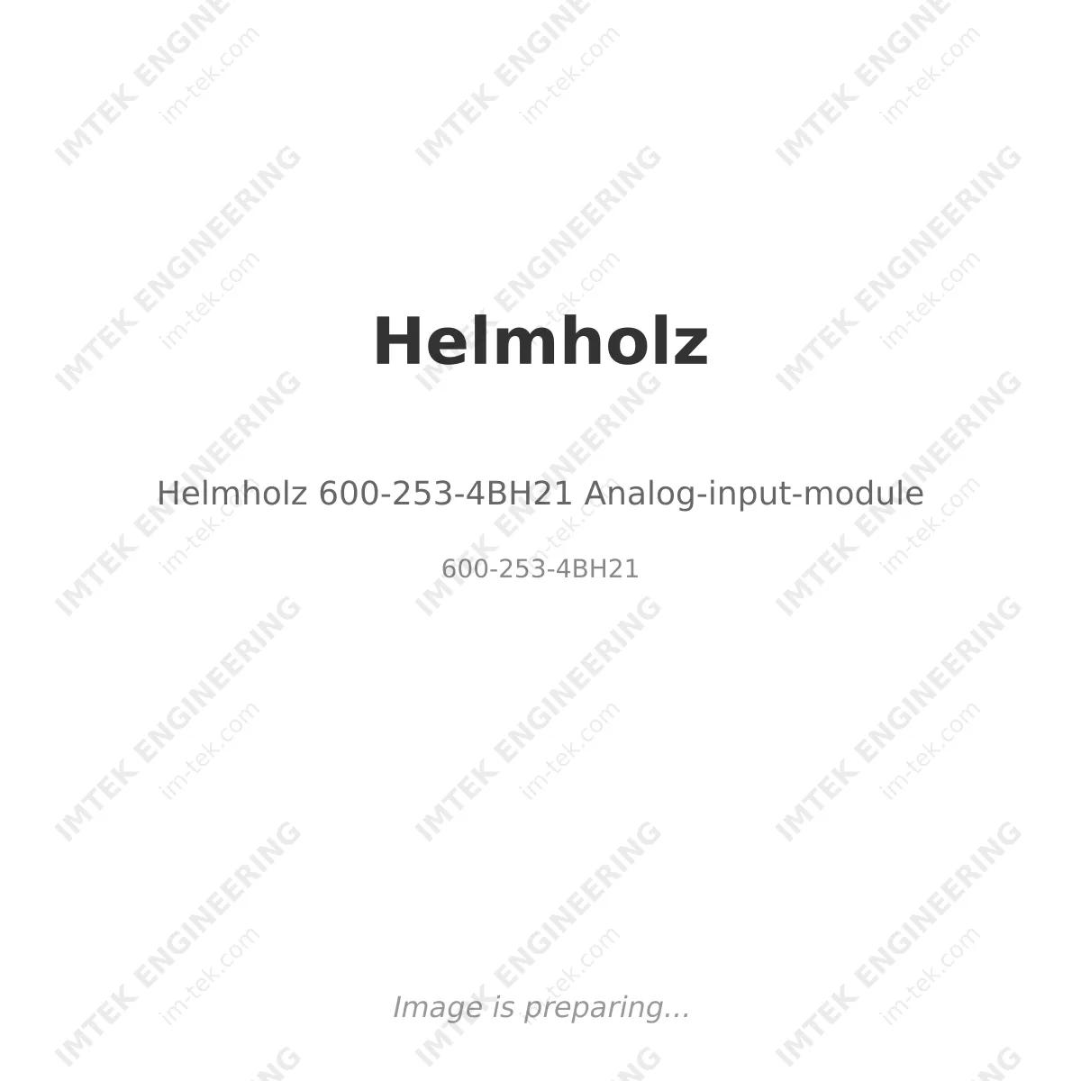 Helmholz 600-253-4BH21 Analog-input-module