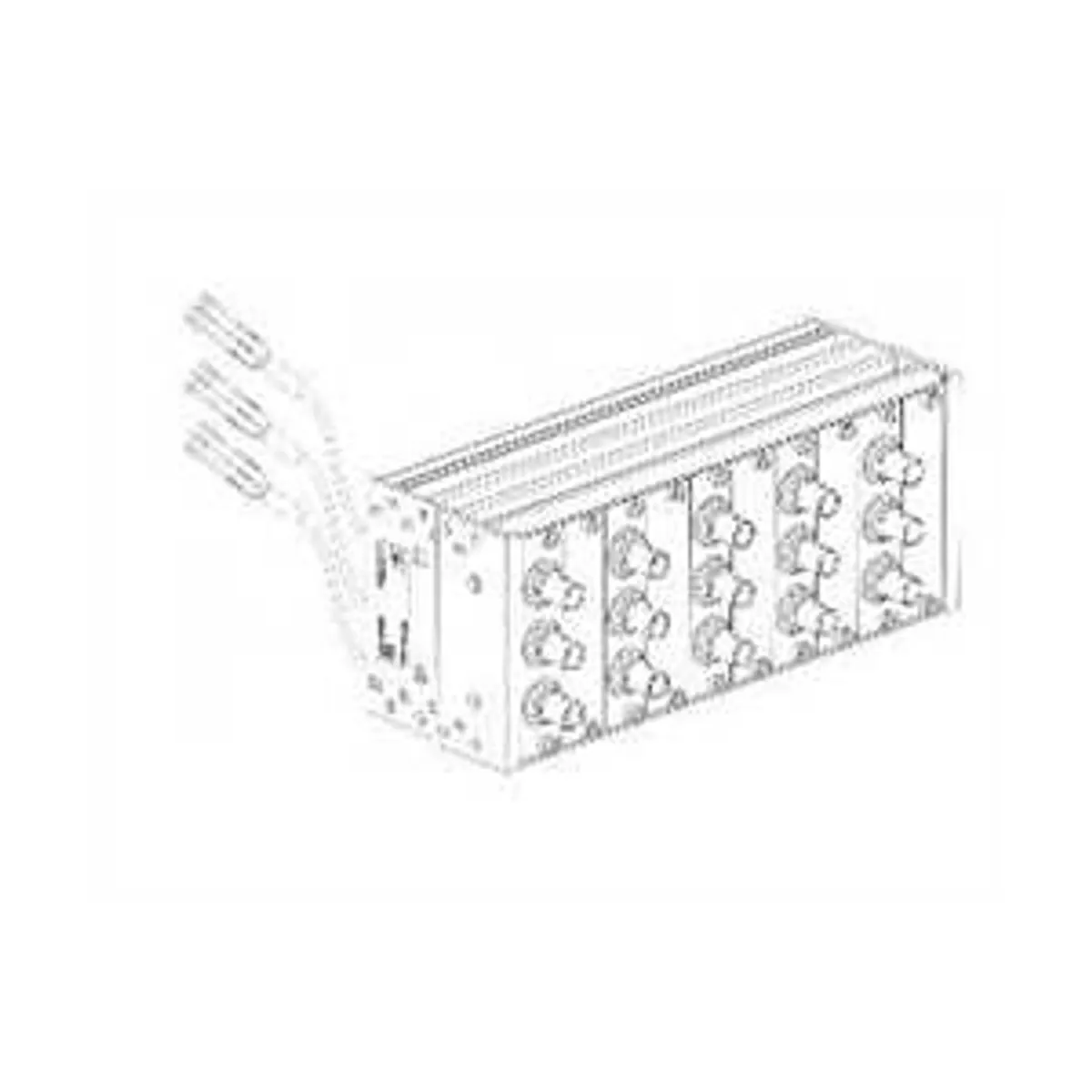 Meggitt Vibro-Meter VibroSmart® VSA004  DIN Rail Mounting BNC Patch Panel