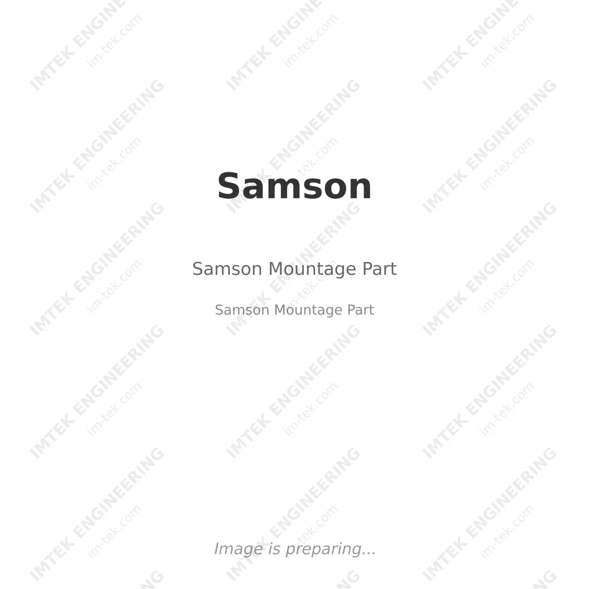 Samson  Mountage Part