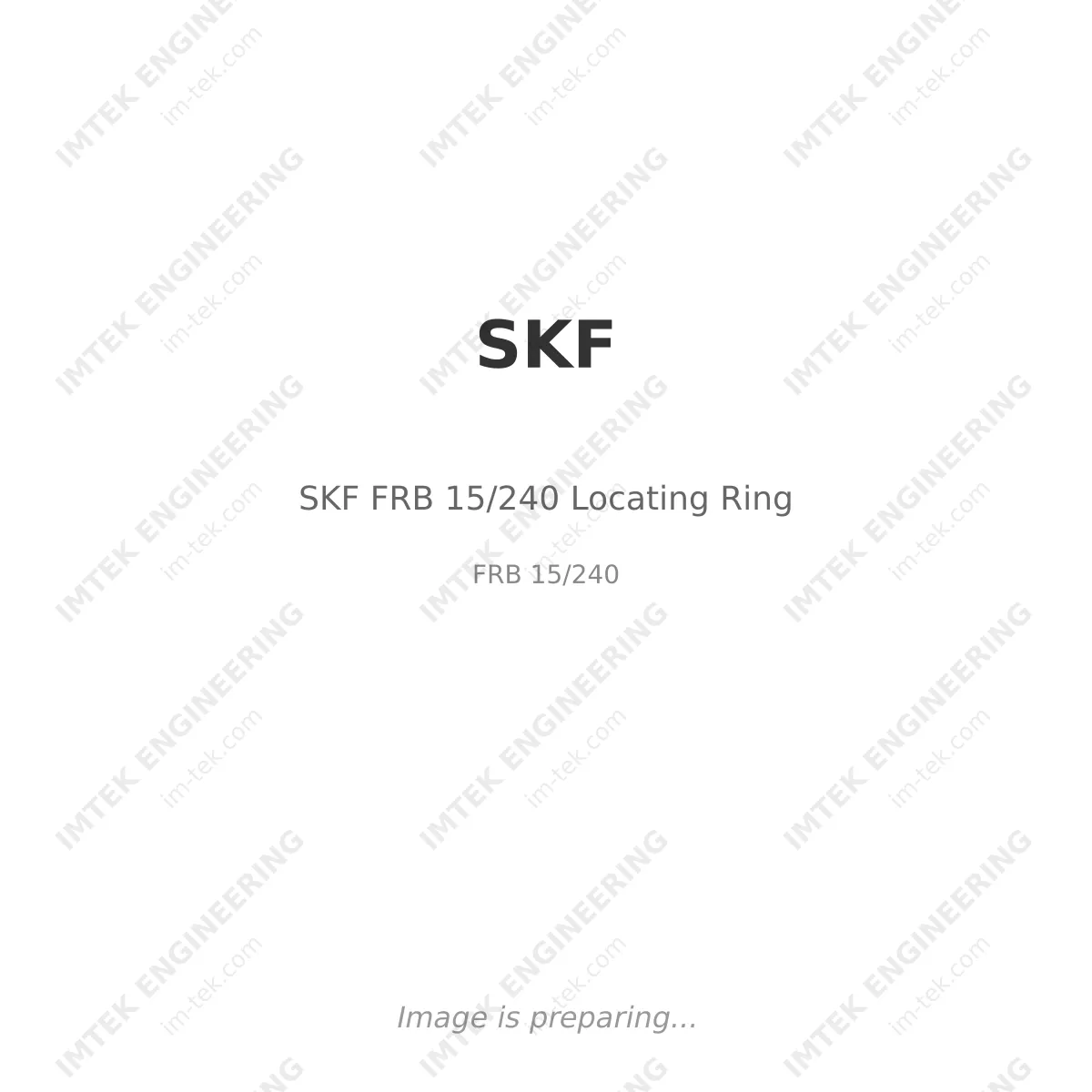SKF FRB 15/240 Locating Ring