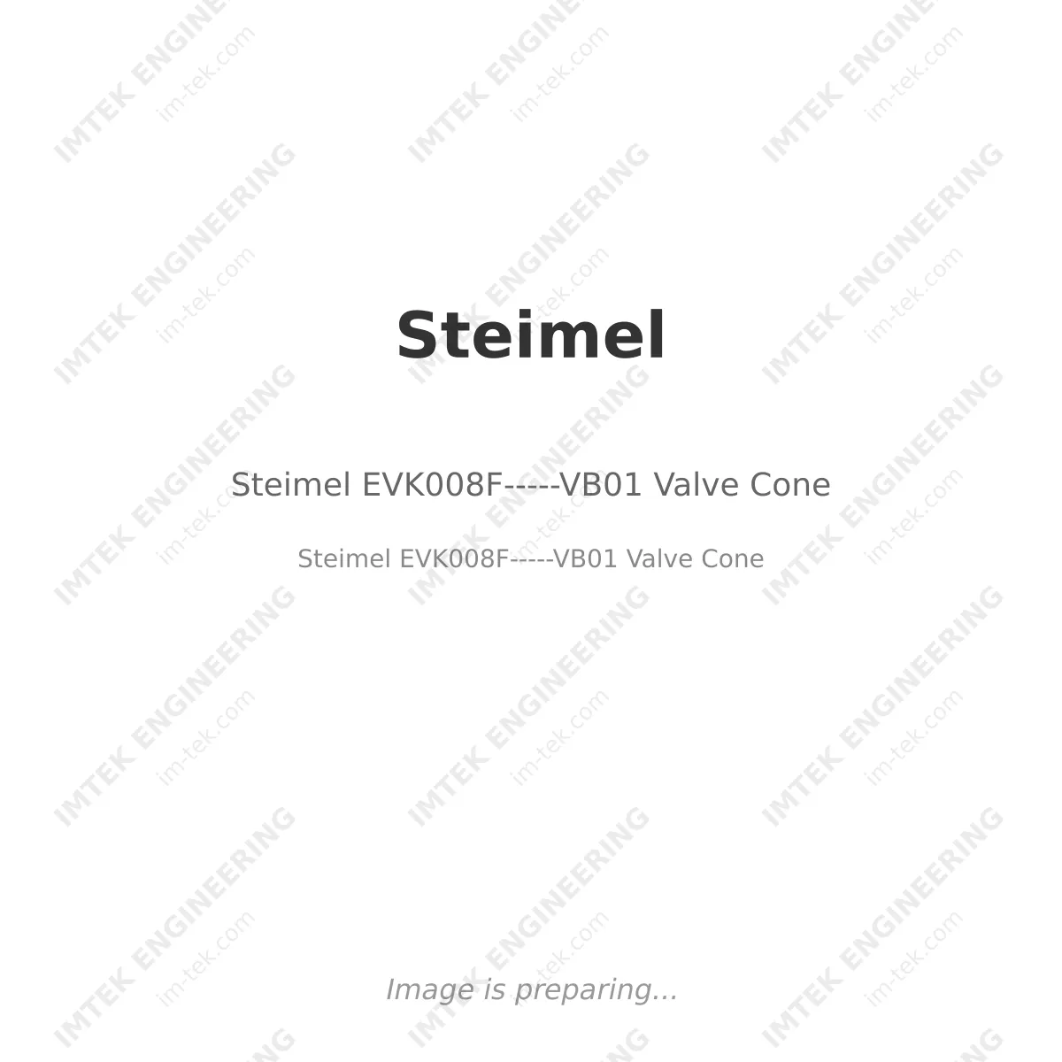Steimel EVK008F-----VB01 Valve Cone