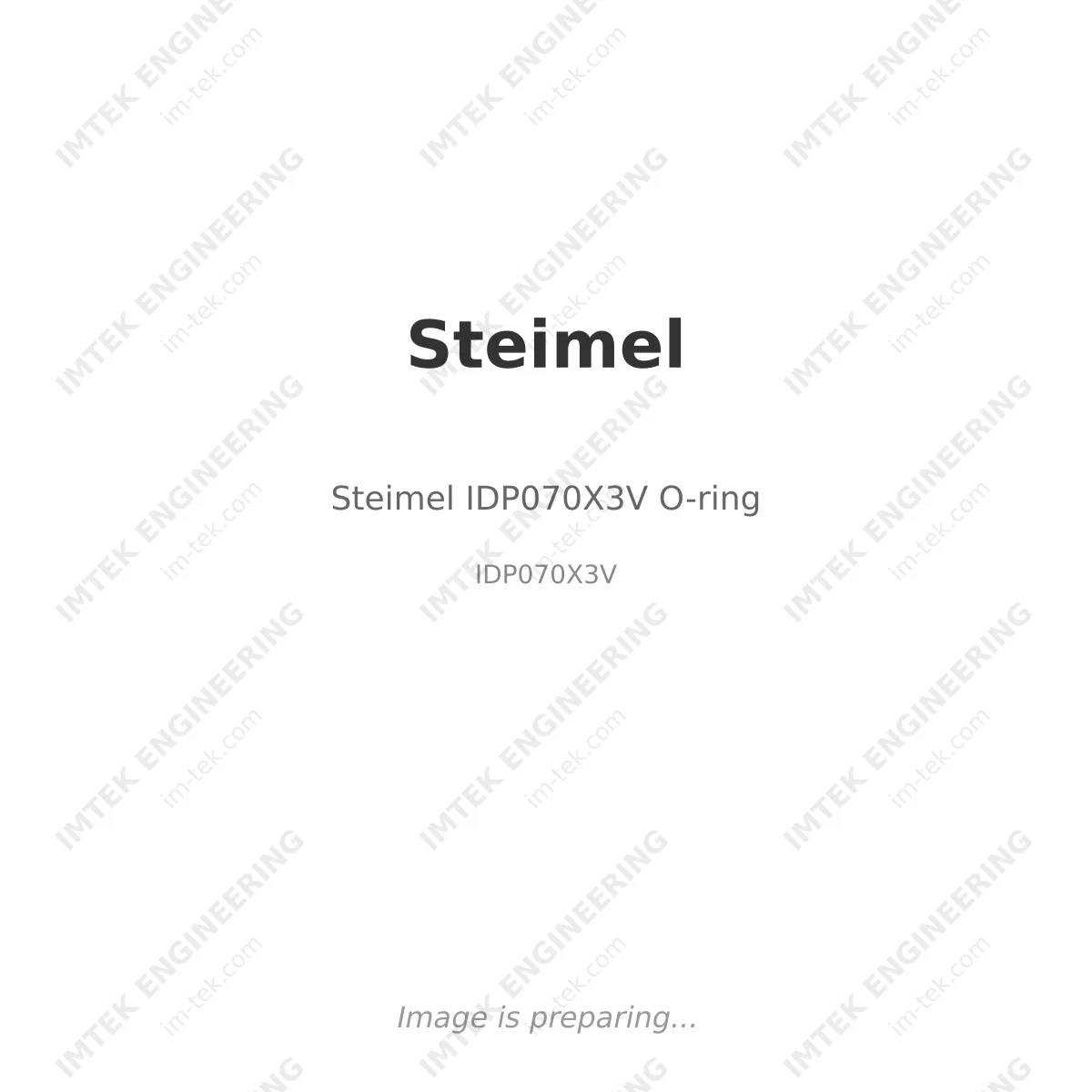 Steimel IDP070X3V O-ring