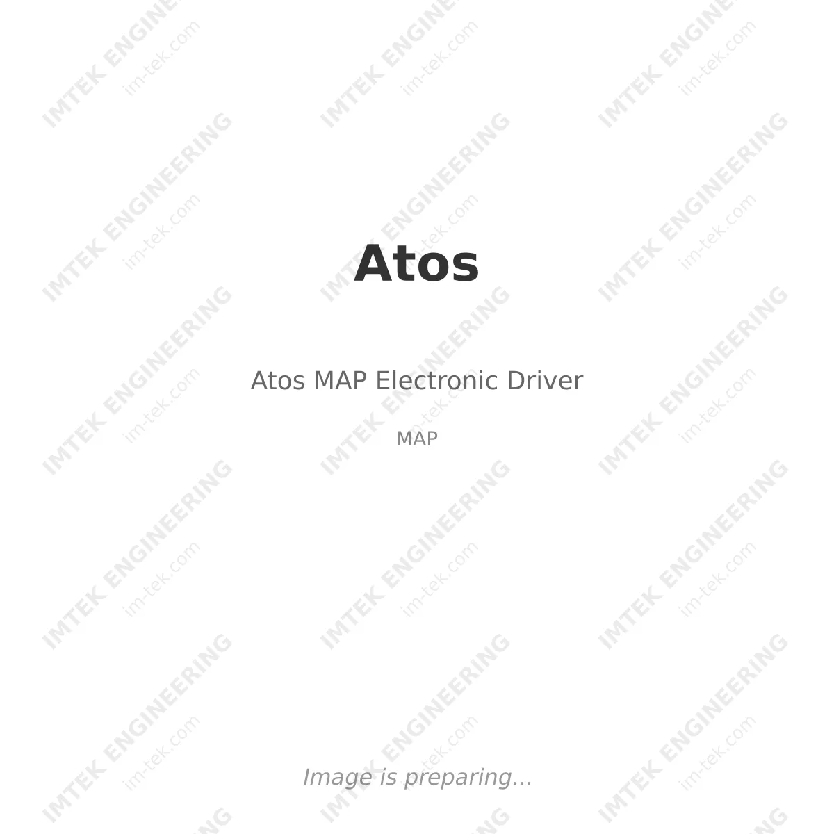 Atos Atos MAP Electronic Driver - MAP