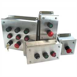 Adalet CSC4X6-130506 (1x4 w/ Terminal Blocks)  CSC Series Pushbutton Station Enclosures Image