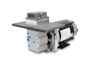 Air Dimensions R061  Elevated R-Series Dia-Vac® Pump Single Head Hazardous Area Image