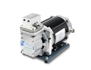 Air Dimensions R061- Metric  R-Series Heated Head Dia-Vac® Pump Image