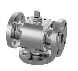 Amg Pesch Type K  3-Way Ball Valve,Vertical Image