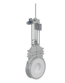 Armatury C63.6 113 TYP 136   Hot-blast gate valve Image