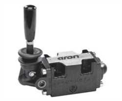 Aron AD3L03CZL14 Cetop 3 Lever Operated Valve A & B to T Image