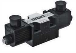 Aron ADC3E01CM Cetop 3 Valve All Ports Blocked 24V DC, Reduced Size Coils Image