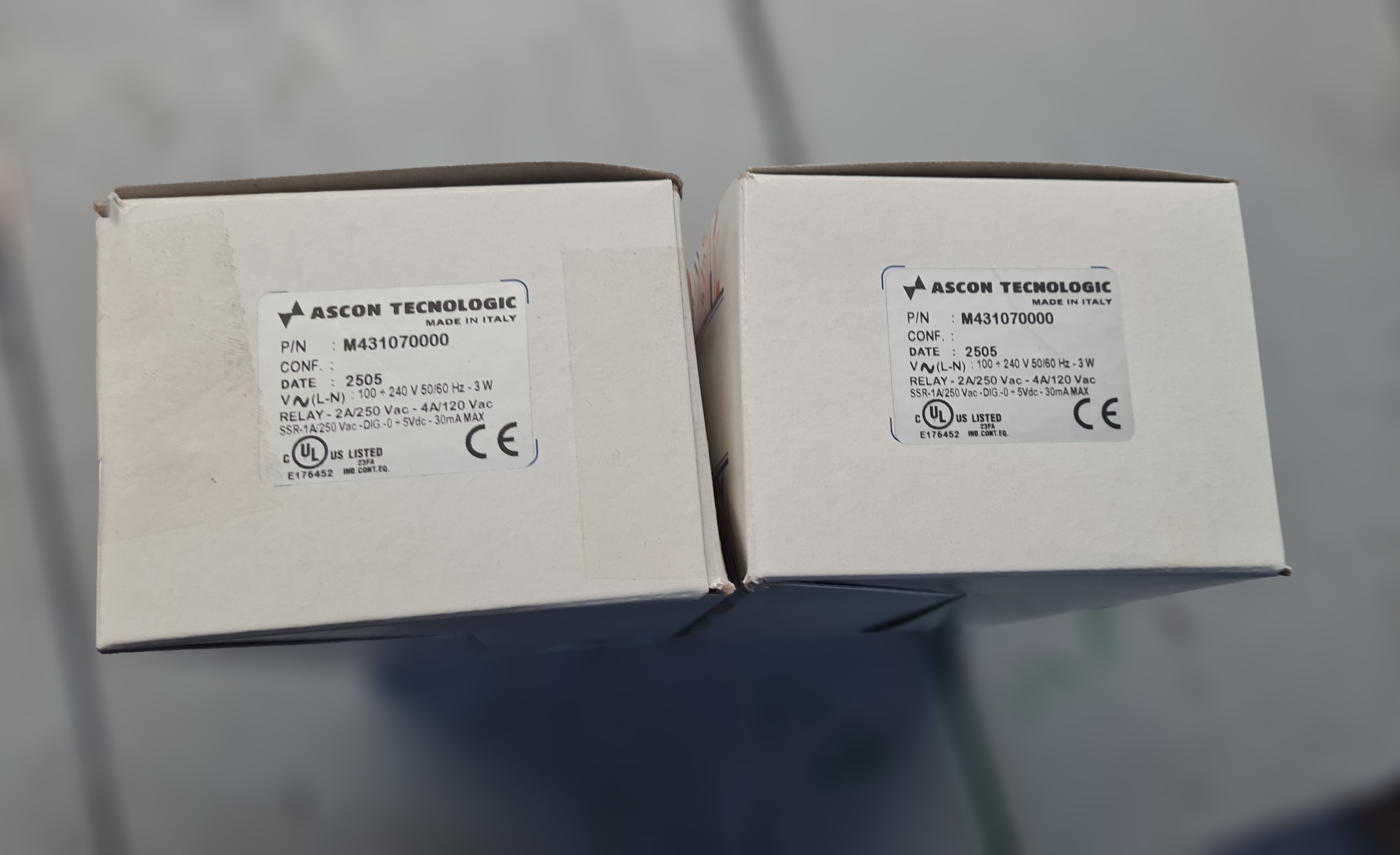 Ascon P/N: M4-3107-0000 Panel Mount Controller - Ascon | Imtek ...