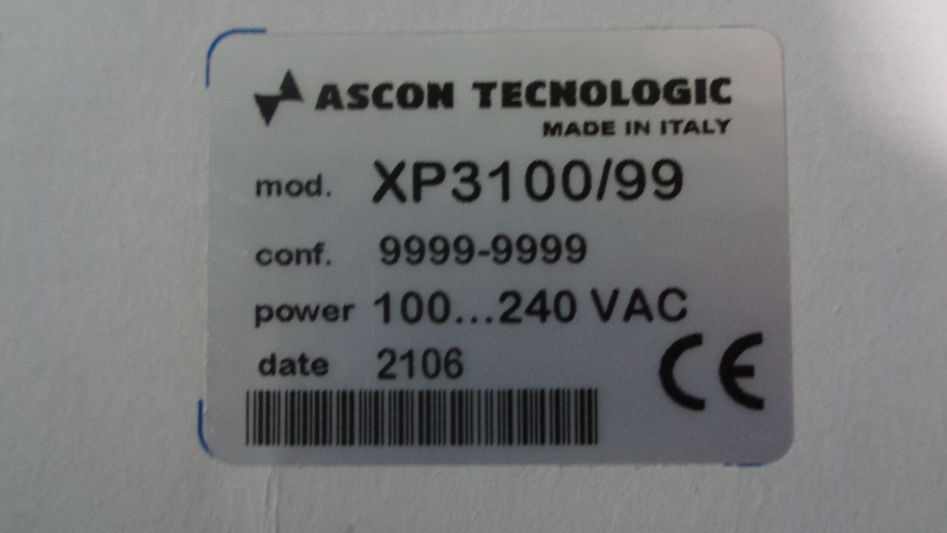 Ascon XP-3100/99 Controller - Ascon | Imtek Engineering - Global Spare ...
