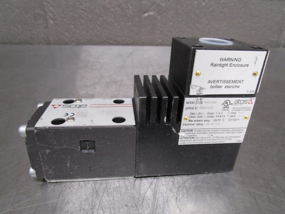 Atos DHI-0631/2-x-24dc Spool Valve