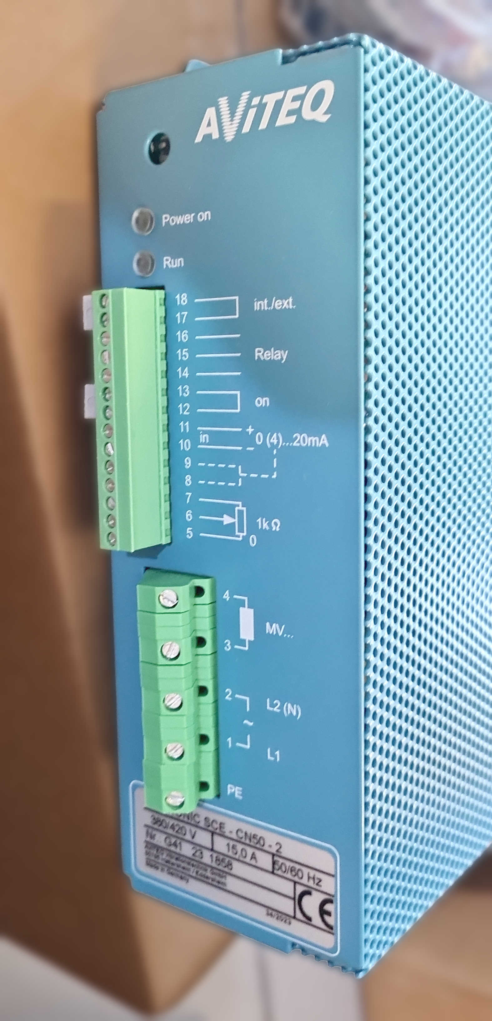 Aviteq SCE-CN50-2 380..420V 50HZ 15A IP20 Magnetic Vibration Controlor ...