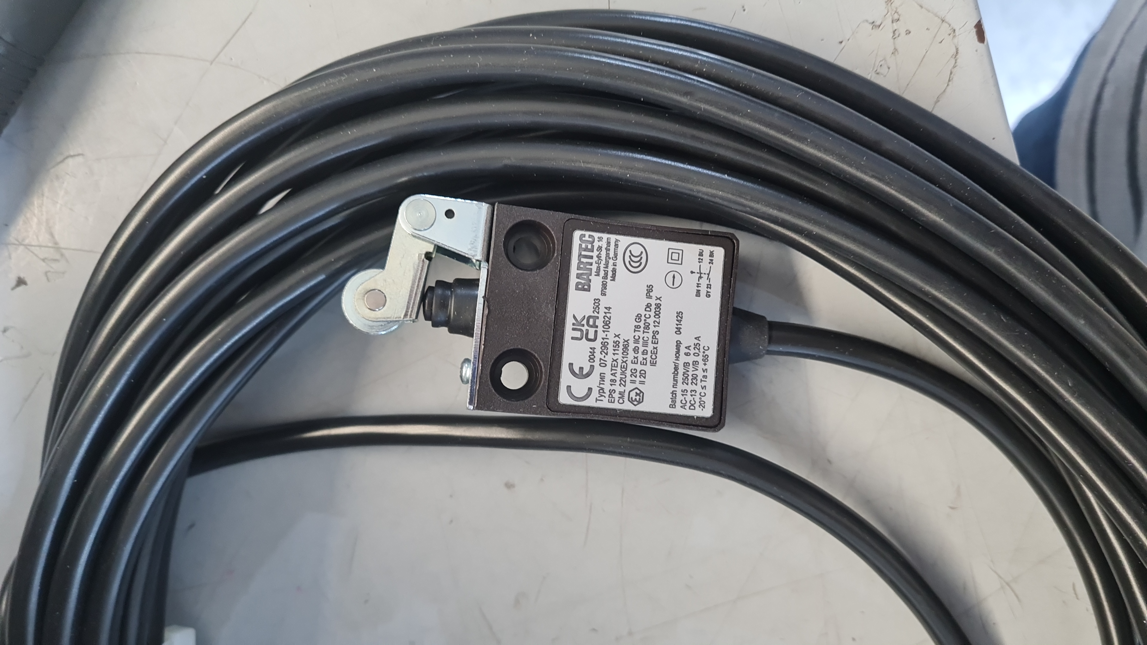 Bartec 07-2961-10621400 Precision Limit Switch