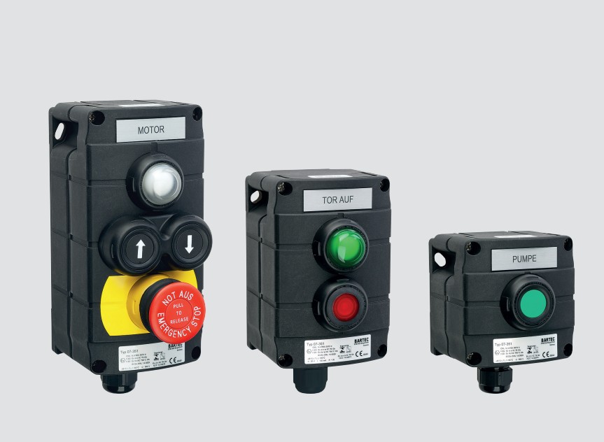 Bartec 07-3511-10N84LOCK Control Station Switch - Bartec | Imtek ...