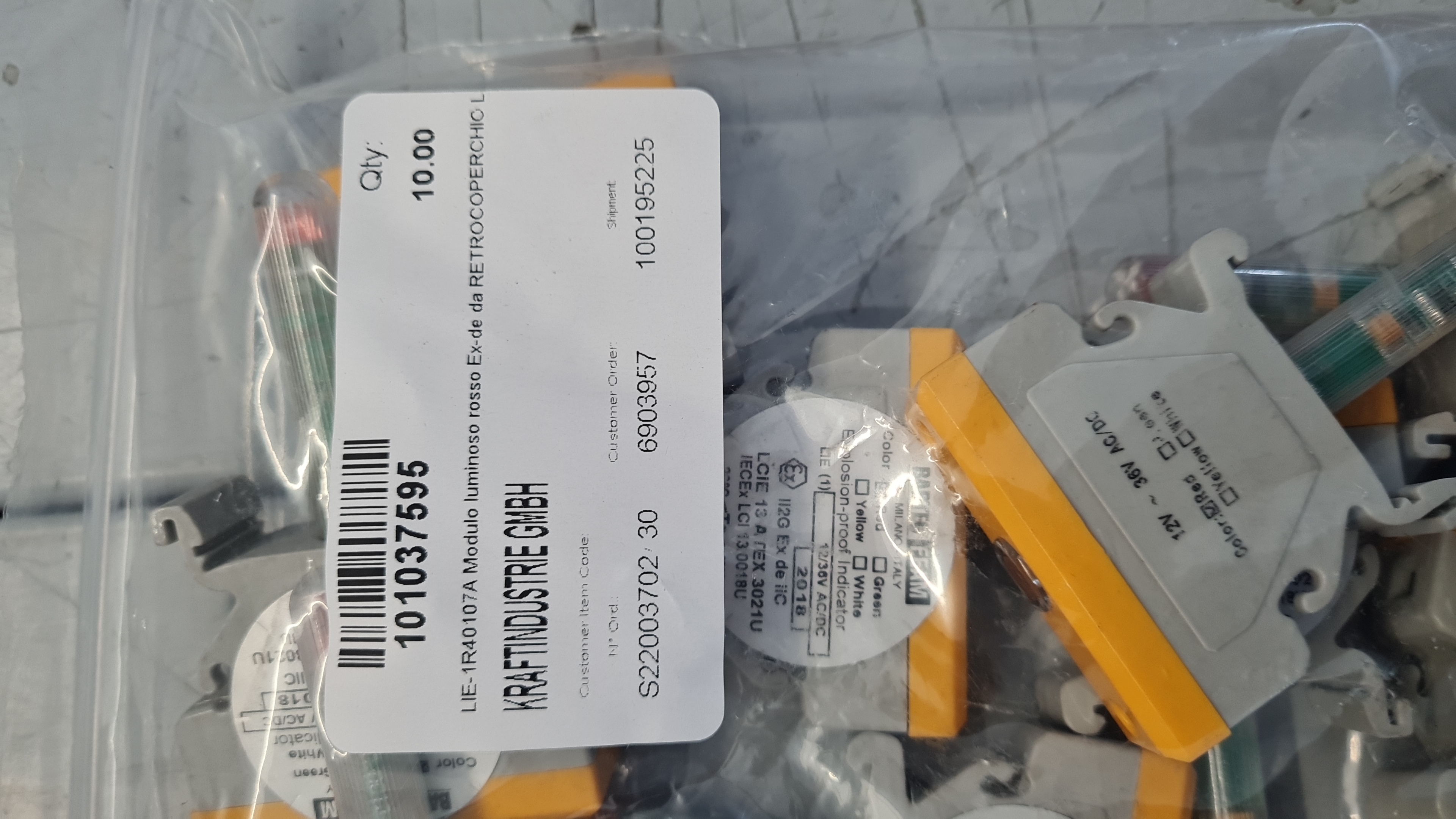 Bartec 101037595 LIE-1R40107A Light Modul