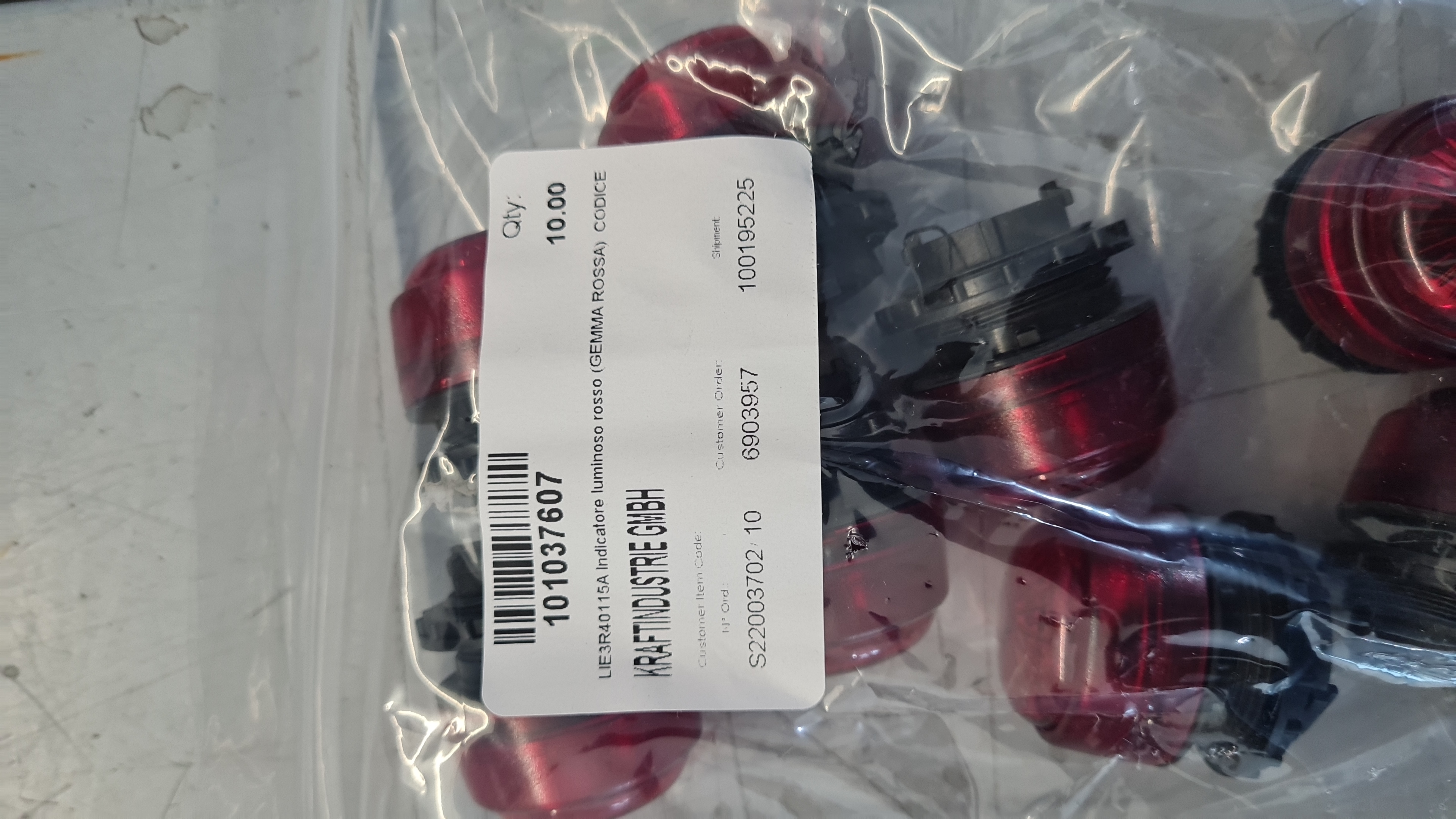 Bartec 101037607 LIE3R40115A Indicator