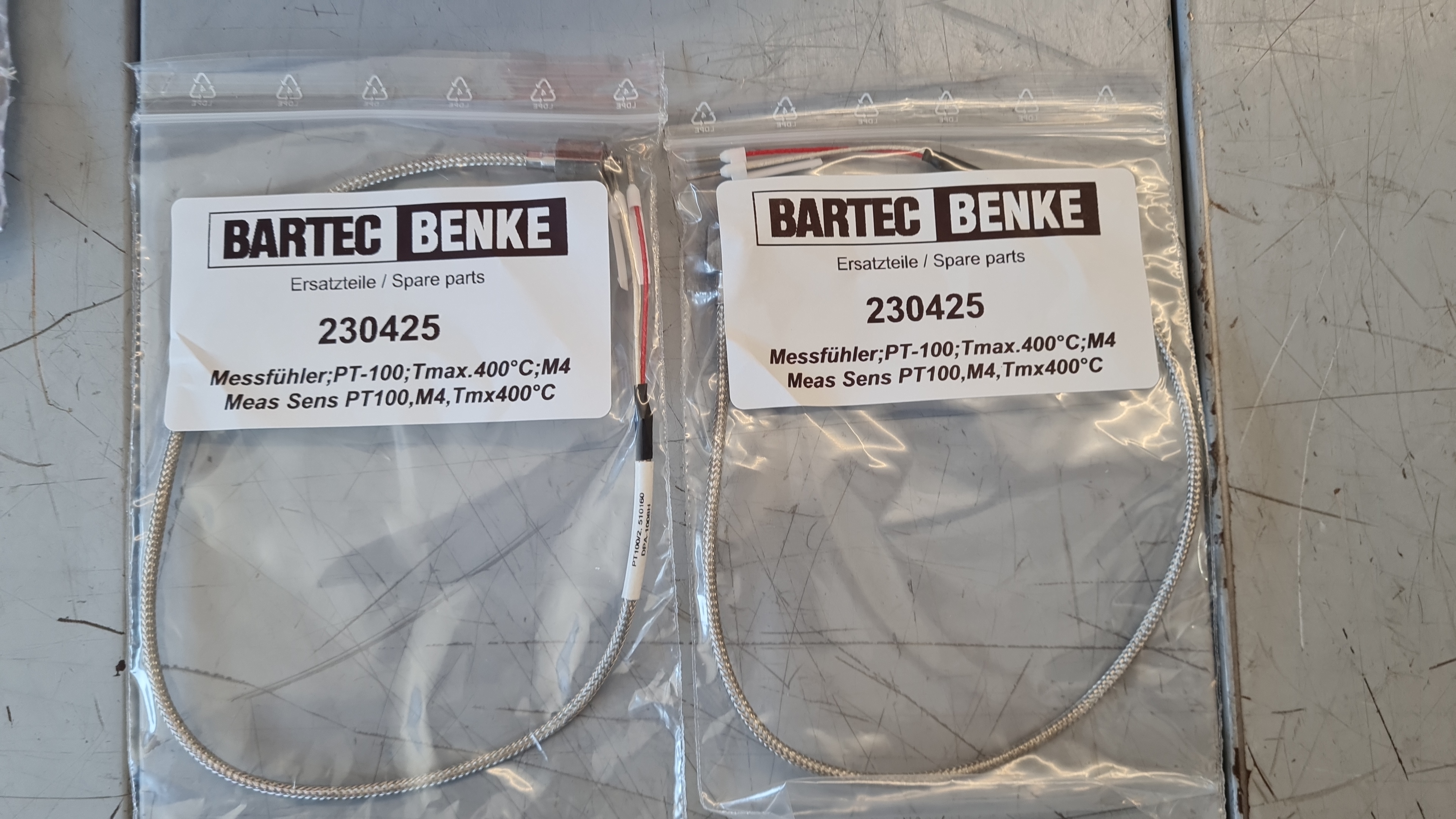 Bartec PT-100 Emergency Shut Off Temperature Of Flask Bottom - Bartec ...