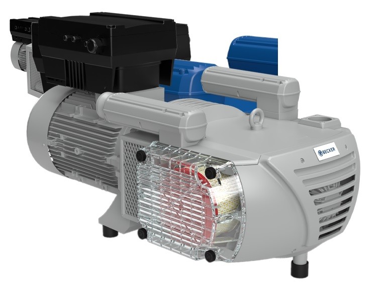 Becker VARIAIR VTLF 2.360/0-400 Rotary Vane Vacuum Pumps – Oil Less ...