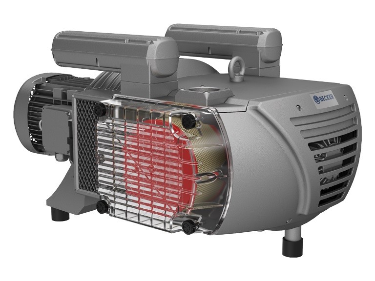 Becker VTLF 2.400 Rotary Vane Vacuum Pumps – Oil Less - Becker | Imtek ...