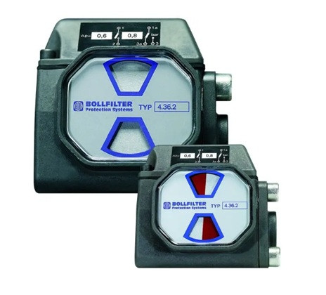 Bollfilter 0550017 Differential Pressure Contact Indicator