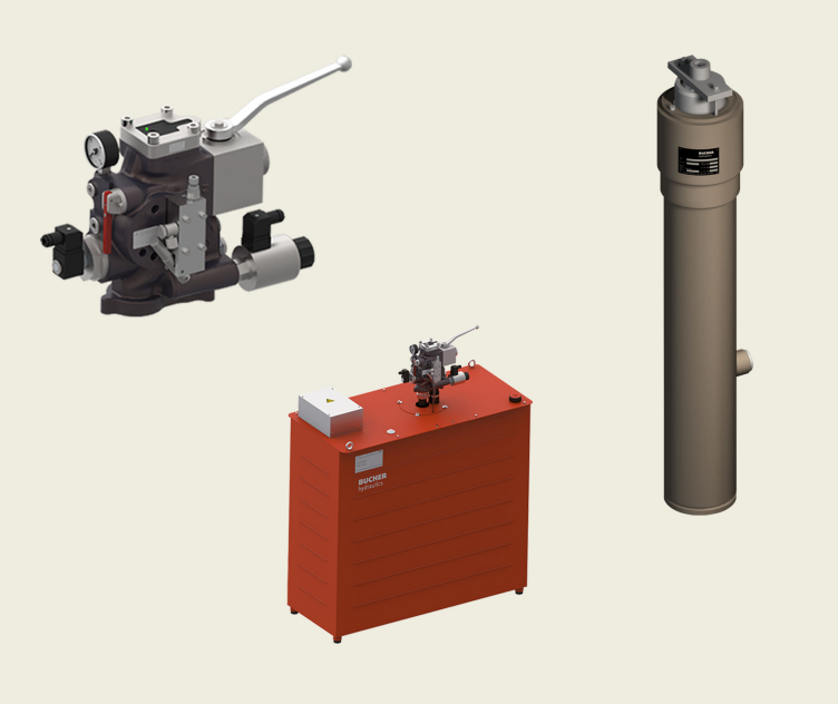 Bucher Hydraulics LRV 175-1/175/251 Control Valve