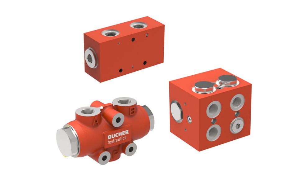 Bucher Hydraulics MTDA 08-075M Flow Divider