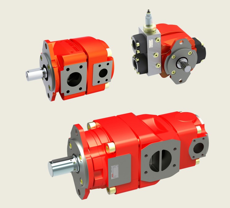 Bucher Hydraulics QX23-006R09 Internal Gear Pump