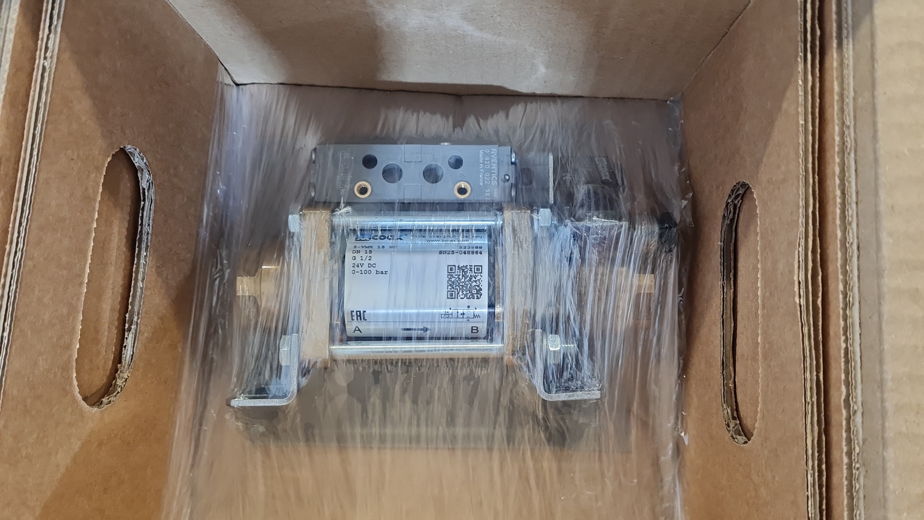 Coax 5-VMK 15 Externally Controlled Valve