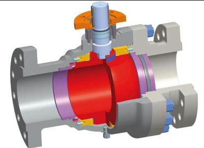 Dafram Type D  Trunnion Ball Valve Image