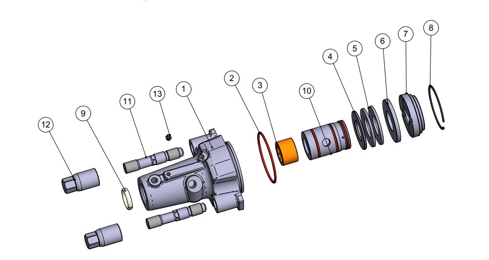 Doofor 2036757 O-ring Thd