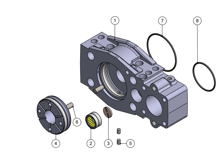 Doofor 2153683 Thrust Bearing