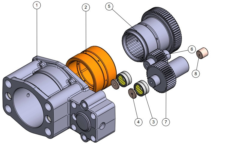 Doofor 2153684 Thrust Plate