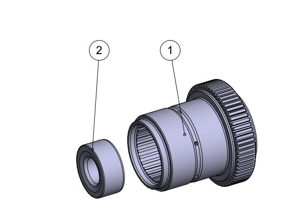 Doofor 2409298 Rotation Bushing