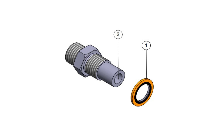 Doofor 2569200 Flushing Adapter R1/2
