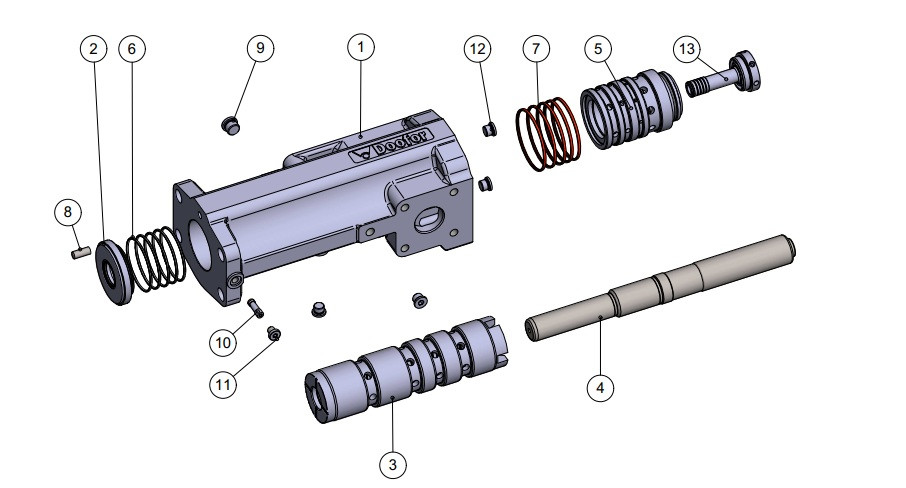 Doofor 2586010 Inner Cylinder