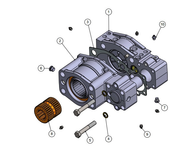 Doofor 2949609 Section Flange