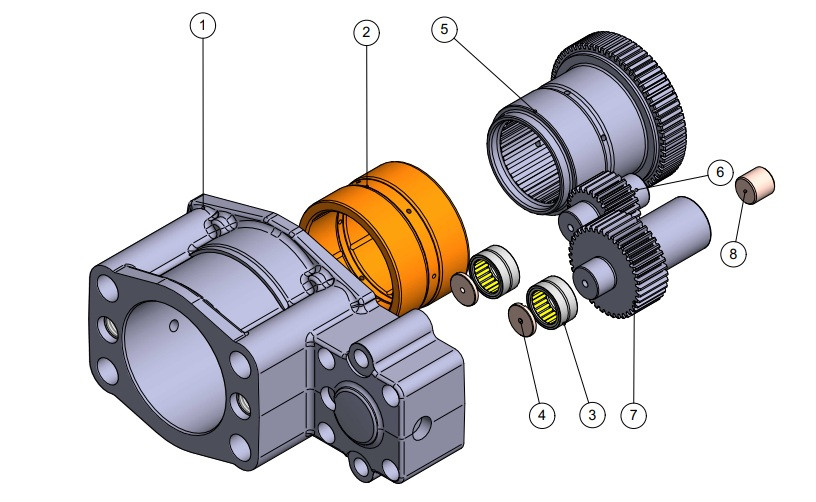 Doofor 2965404 Middle Ring