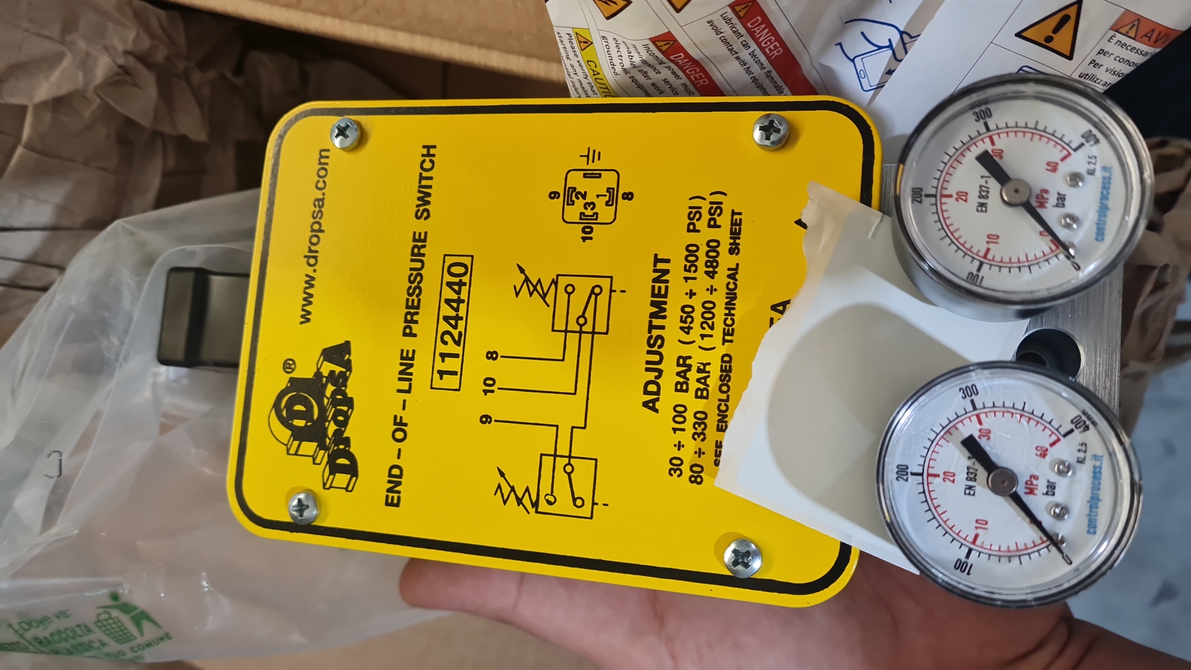 Dropsa 1124440 Pressure Switch