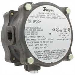 Dwyer 1950-1-2F Explosion-proof Differential Pressure Switches Image