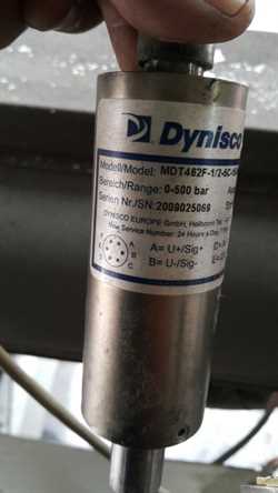 Dynisco MDT 462F-1/2-3,5C-15/46-T80 Melt Pressure Transmitters Image