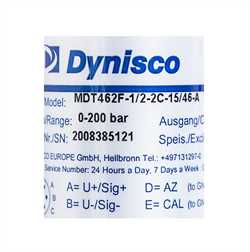 Dynisco MDT462F-1/2-2C-15/46 Melt Pressure Transmitters Image