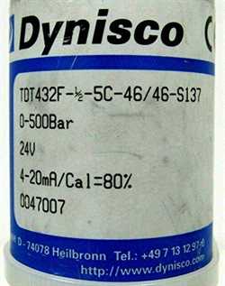 Dynisco TDT432F-1/2-3.5C-15/46-SIL2 Pressure Sensors Image