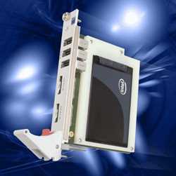 EKF C45-SATA SATA & USB 4HP Mezzanine I/O & Storage Module Image